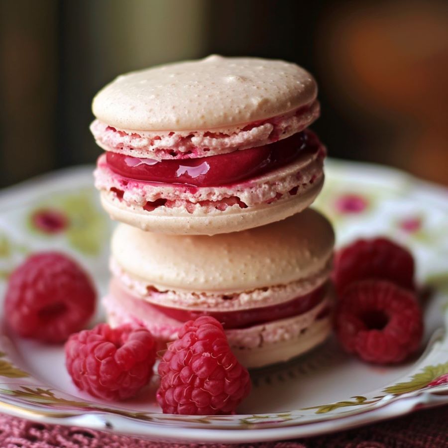 Raspberry_macaroons_3